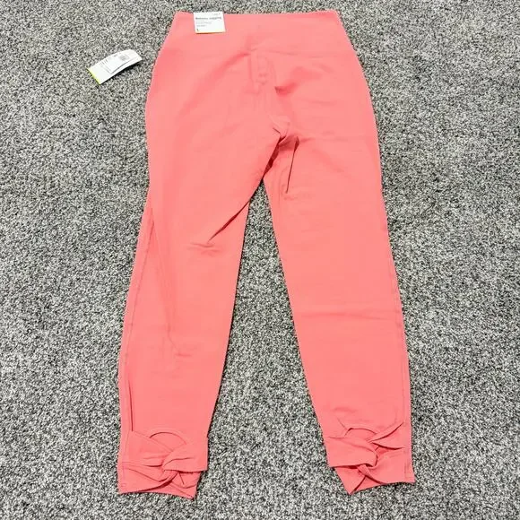OLD NAVY Coral Activewear Workout High Rise Go-Dry Leggings Pants Size Large - Picture 2 of 5